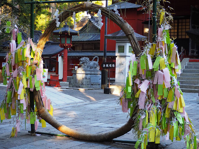 日光二荒山神社にて良い縁まつり開催 日光国立公園 神橋のすぐそば 日光物産商会